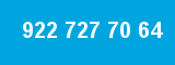 922 727 70 64 922 727 70 64